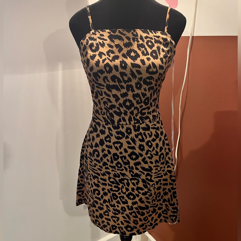 Missguided Cami Tieback Mini Aline Dress